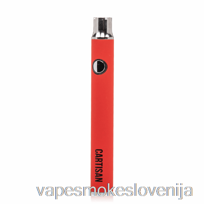 Vape Slovenija Cartisan Gumb Vv 350 510 Baterija Rdeča